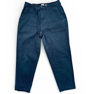 A New Day Women's Size 10 Pants Straight Leg Black Cargo Comfort Stretch